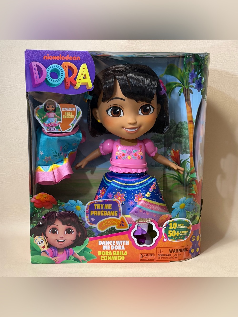 Dora the Explorer, Dance with Me Dora, Interactive Dancing Doll with Music